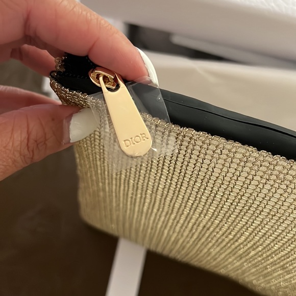 Gorgeous Gold Authentic Dior Pouch/Clutch